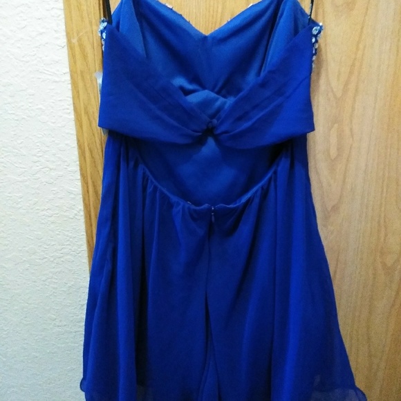 B Darlin' Embellished "Optimism" Strapless Dress - Picture 4 of 8